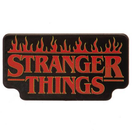 Stranger Things Logo Pin Badge