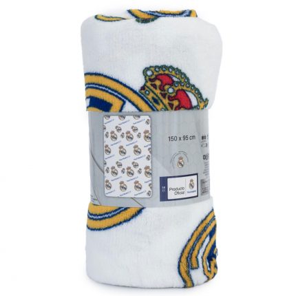Real Madrid CF Multi Crest Fleece Blanket
