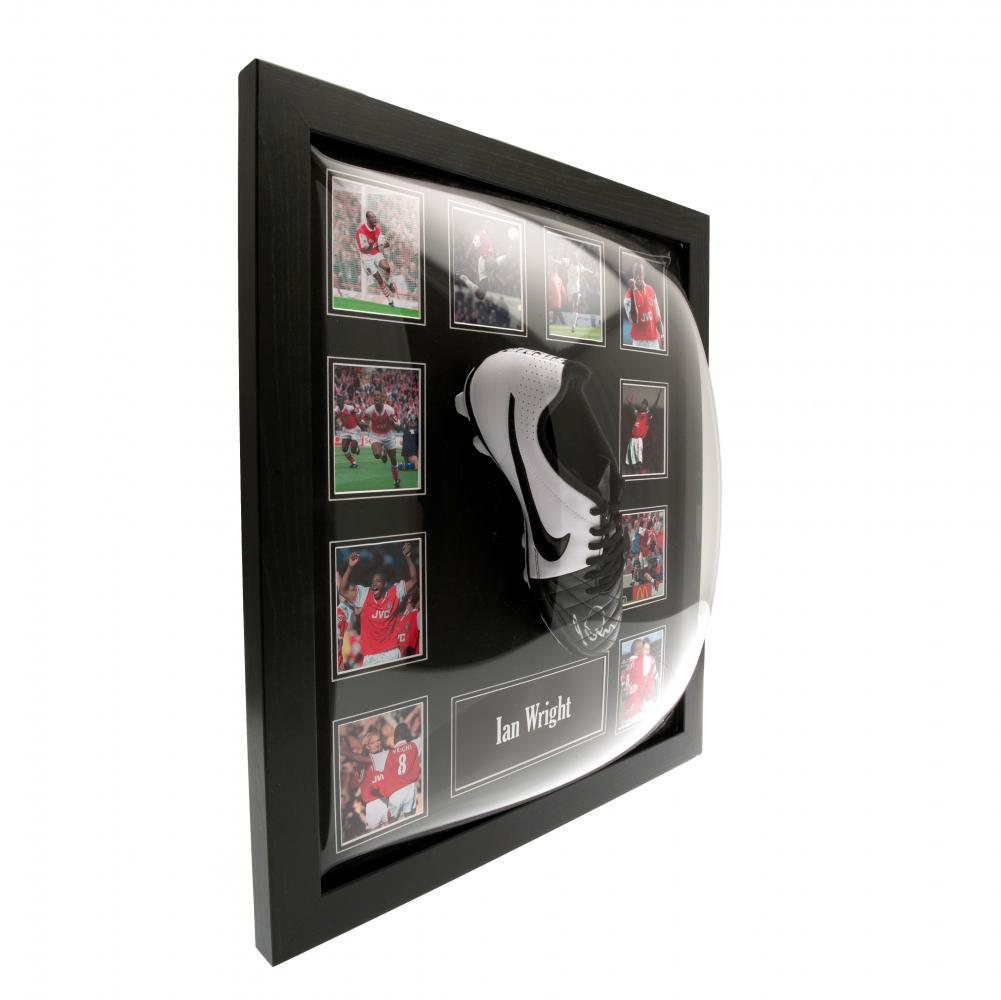 100437-Arsenal-FC-Wright-Signed-Boot-Framed-2