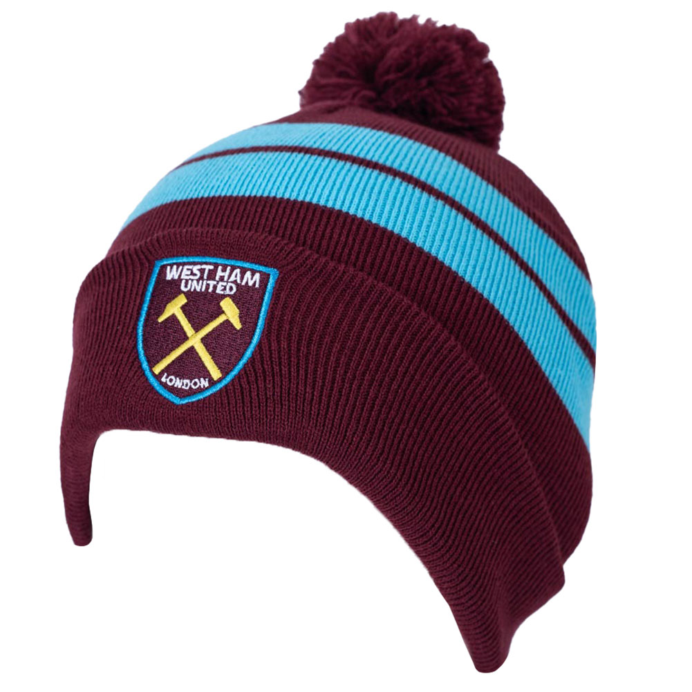 TM-06462-West-Ham-United-FC-Bar-Knit-Ski-Hat