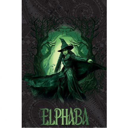Wicked 2 Elphaba Glow Poster 35