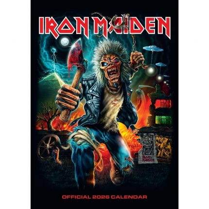 Iron Maiden A3 Calendar 2026