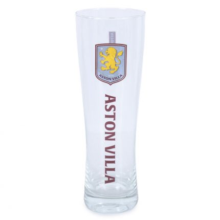 Aston Villa FC Tall Beer Glass