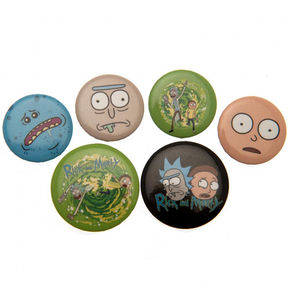 132550-Rick-And-Morty-Button-Badge-Set