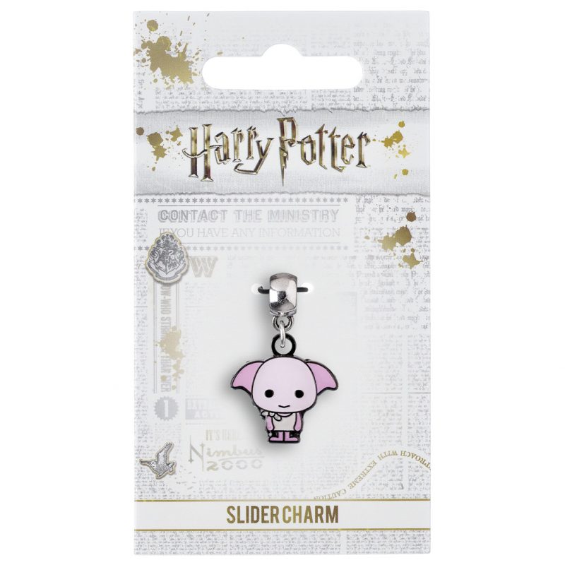 153372 Harry Potter Silver Plated Charm Chibi Dobby