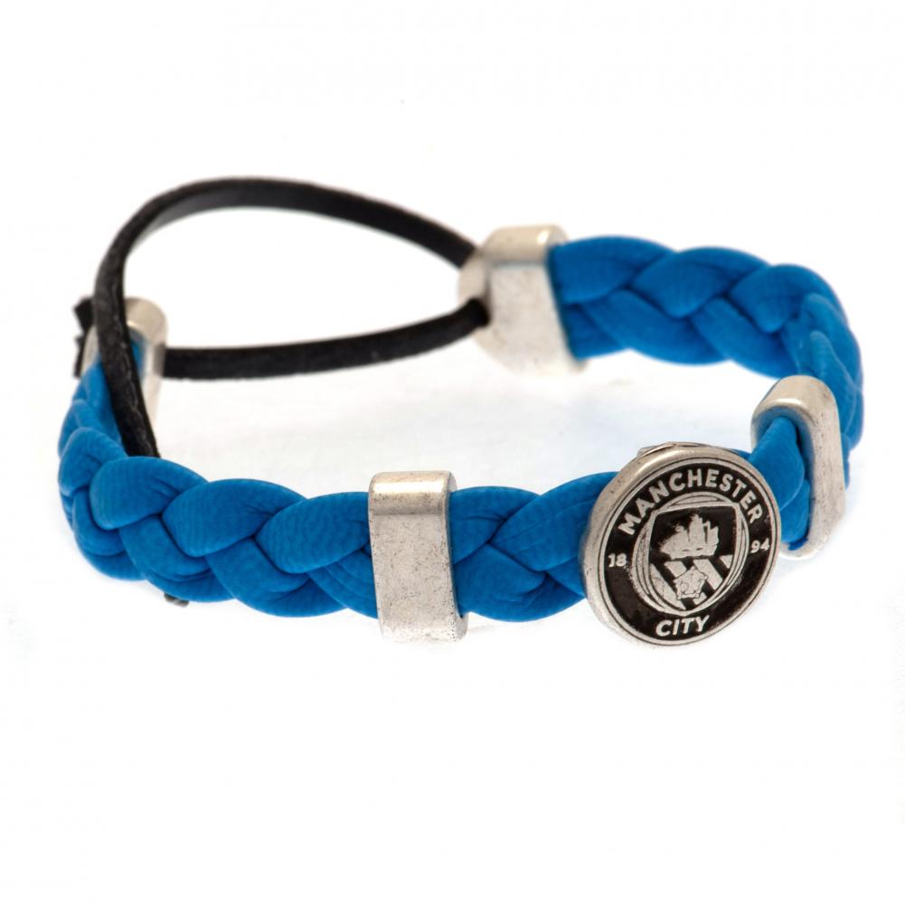162521-Manchester-City-FC-PU-Slider-Bracelet-2