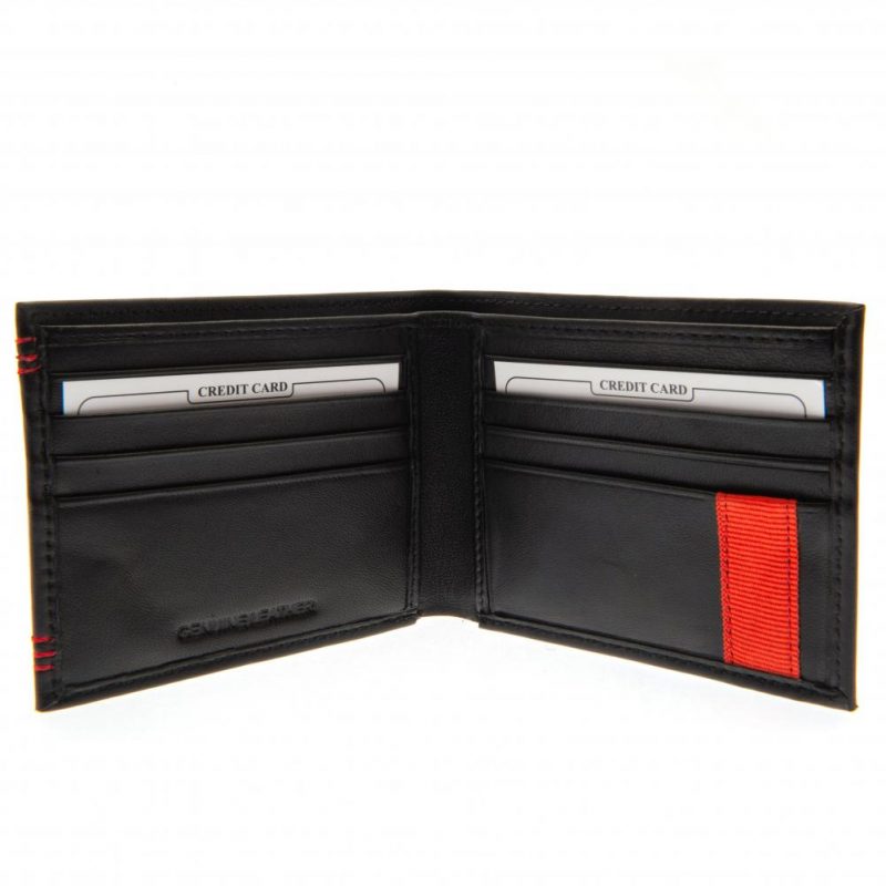 162883 Liverpool FC Leather Stitched Wallet