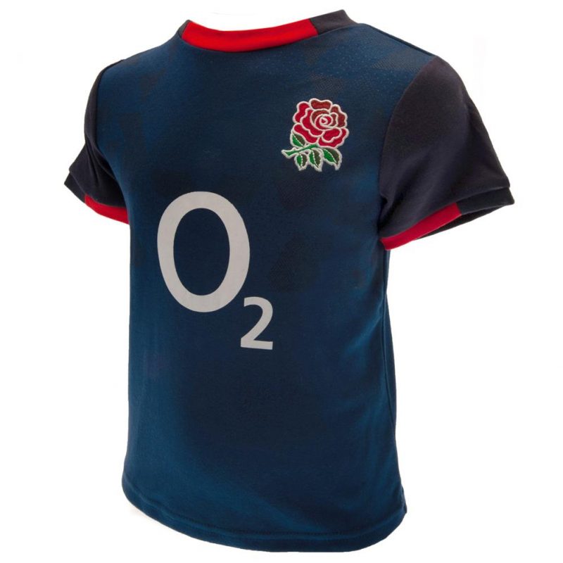 183904 England RFU Shirt Short Set NV