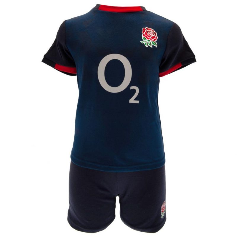 183904 England RFU Shirt Short Set NV