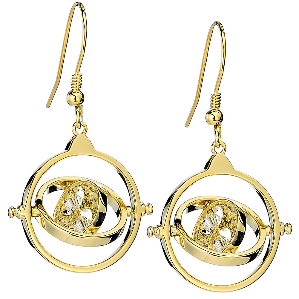 187438-Harry-Potter-Gold-Plated-Crystal-Earrings-Time-Turner
