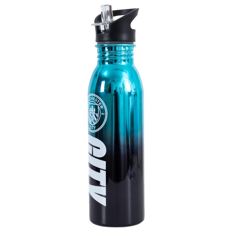 190886 Manchester City FC UV Metallic Drinks Bottle