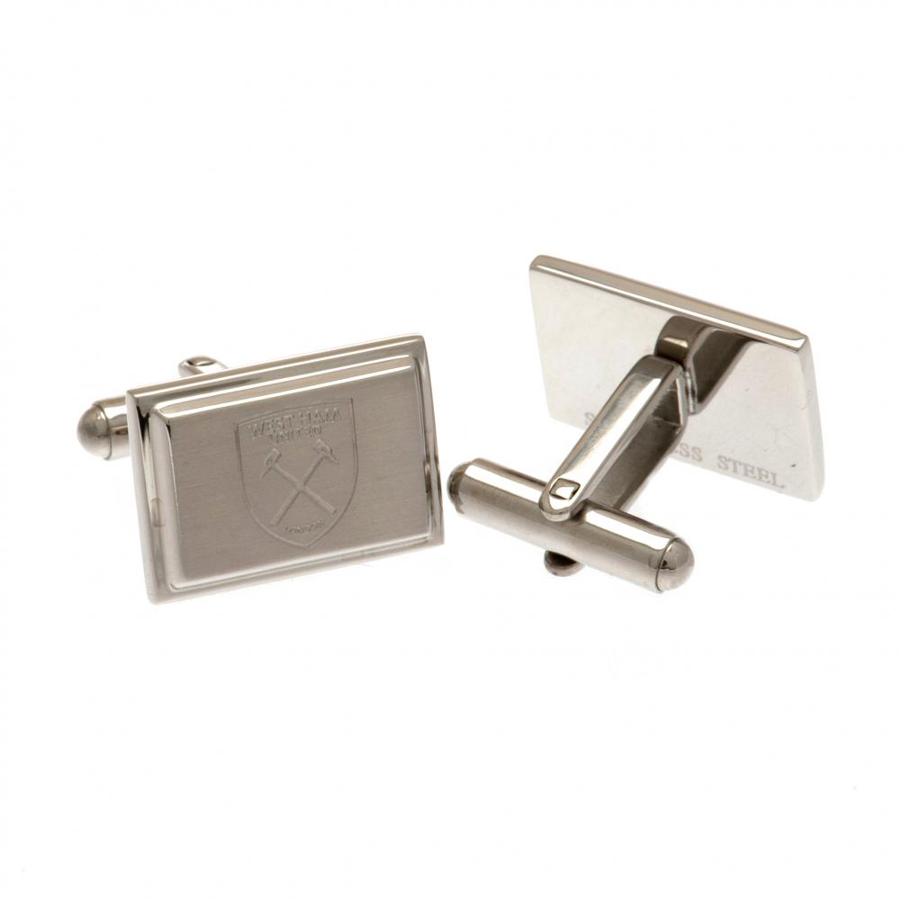 22230-West-Ham-United-FC-Stainless-Steel-Cufflinks