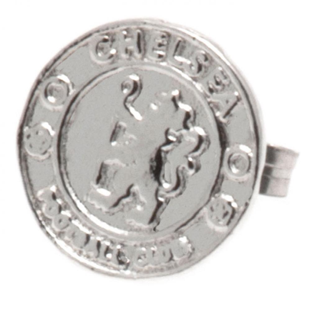 3935-Chelsea-FC-Sterling-Silver-Stud-Earring