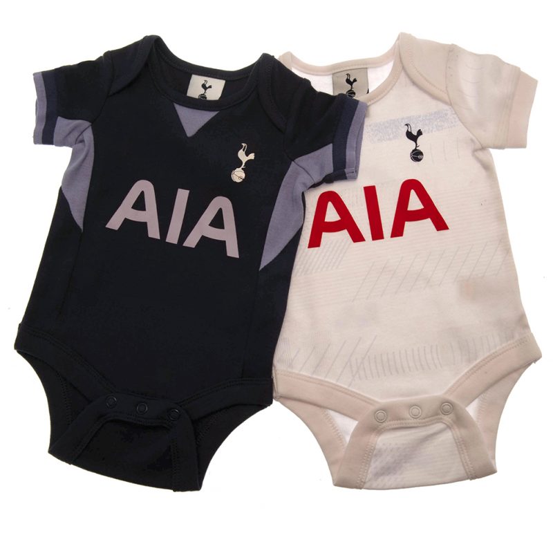 TM 02436 Tottenham Hotspur FC 2 Pack Bodysuit GD