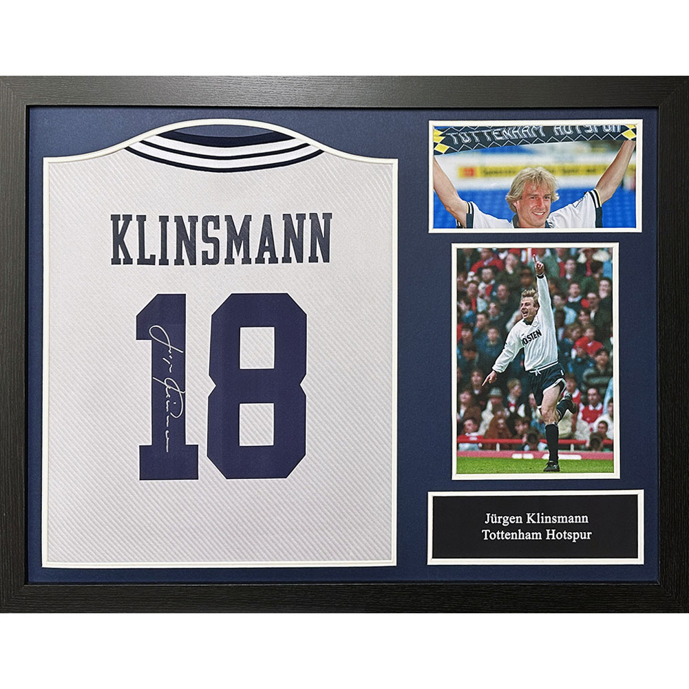 TM-02729-Tottenham-Hotspur-FC-1994-Klinsmann-Signed-Shirt-Framed