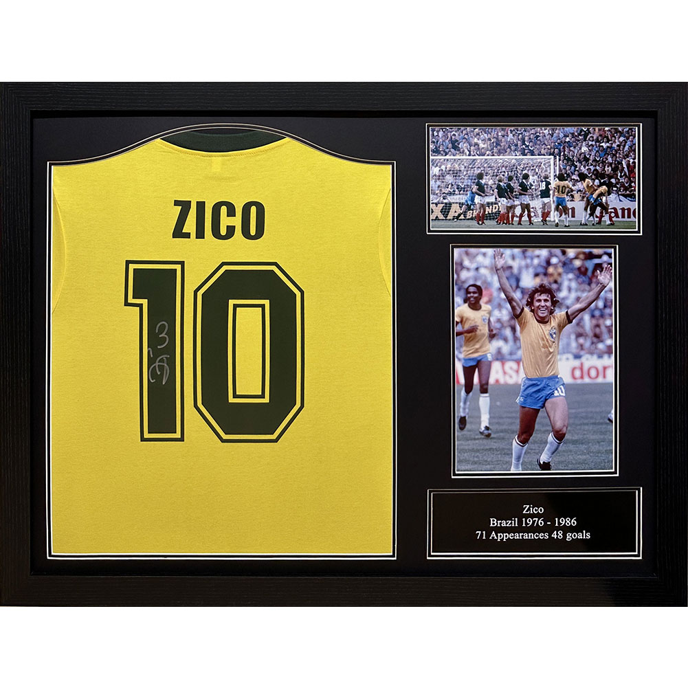 TM-03194-Brasil-1982-Zico-Signed-Shirt-Framed