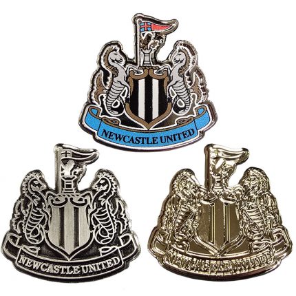 Newcastle United FC 3pc Crest Badge Set