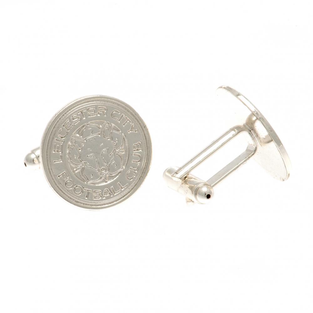 101864-Leicester-City-FC-Silver-Plated-Formed-Cufflinks