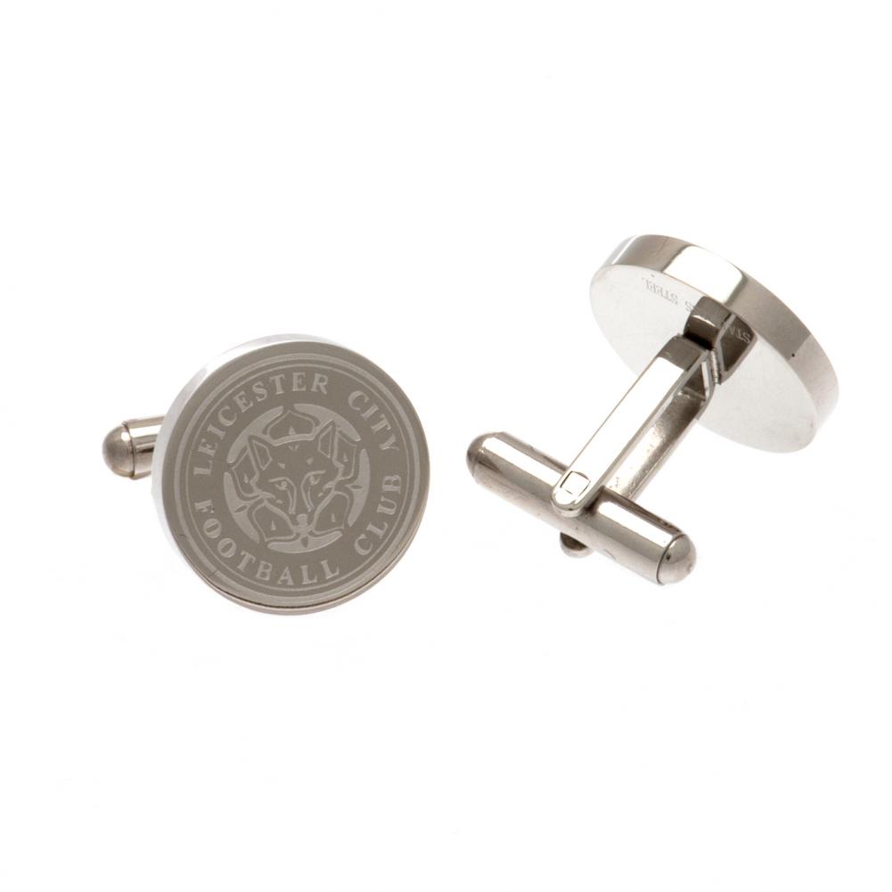 102640-Leicester-City-FC-Stainless-Steel-Formed-Cufflinks