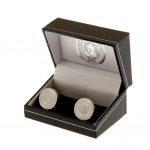 109758 Manchester City FC Stainless Steel Formed Cufflinks