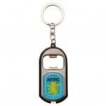 162213 Aston Villa FC Key Ring Torch Bottle Opener