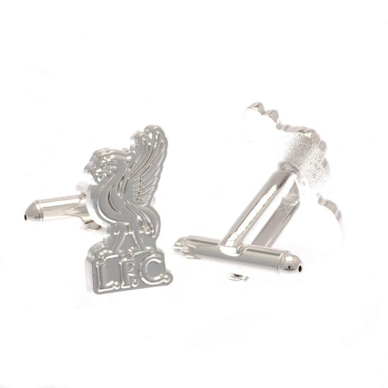 162526 Liverpool FC Silver Plated Formed Cufflinks LB