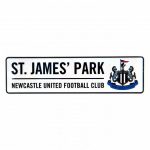 34657 Newcastle United FC Window Sign