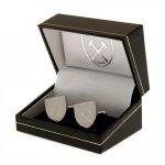35996 West Ham United FC Stainless Steel Formed Cufflinks