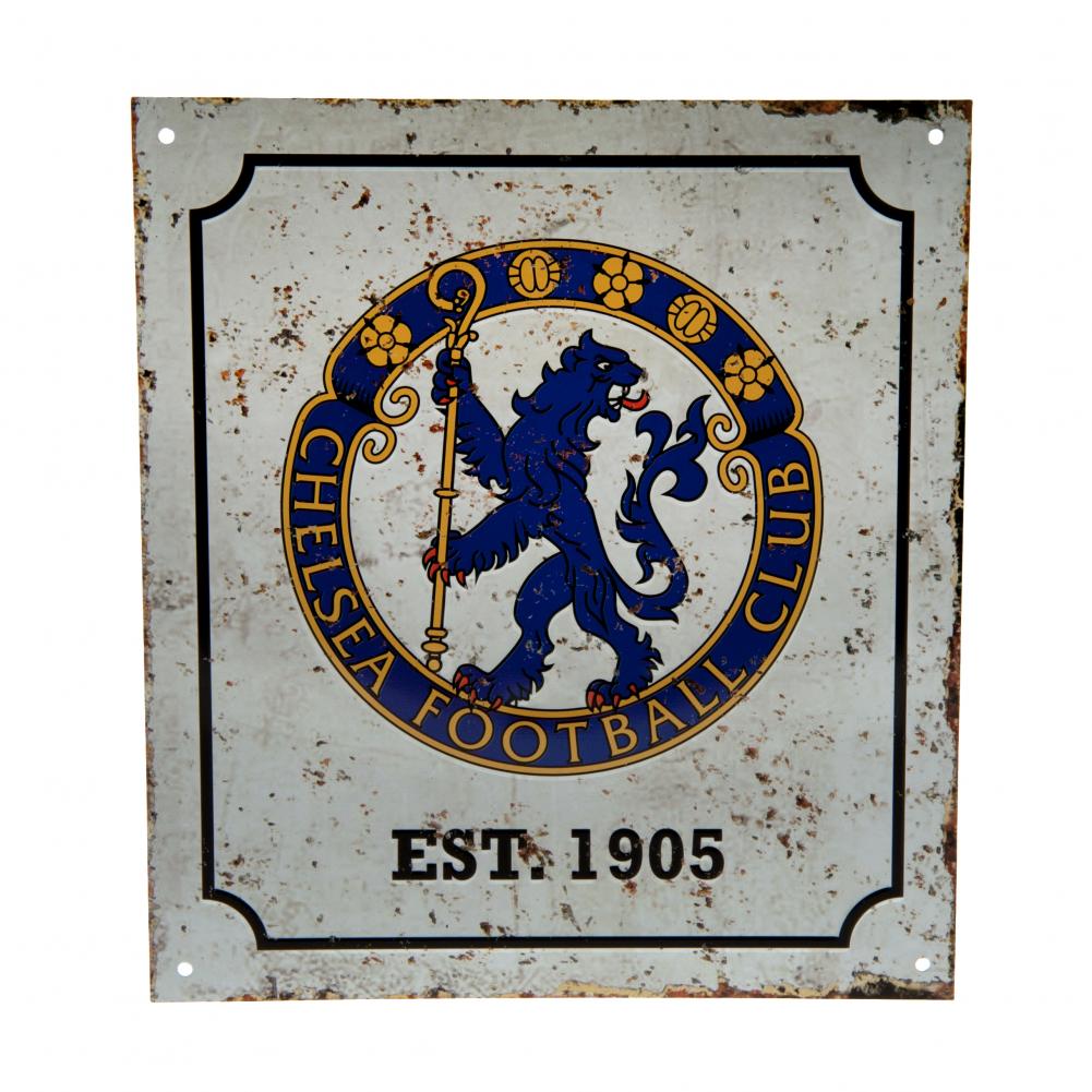 84376-Chelsea-FC-Retro-Logo-Sign 84376 Chelsea FC Retro Logo Sign