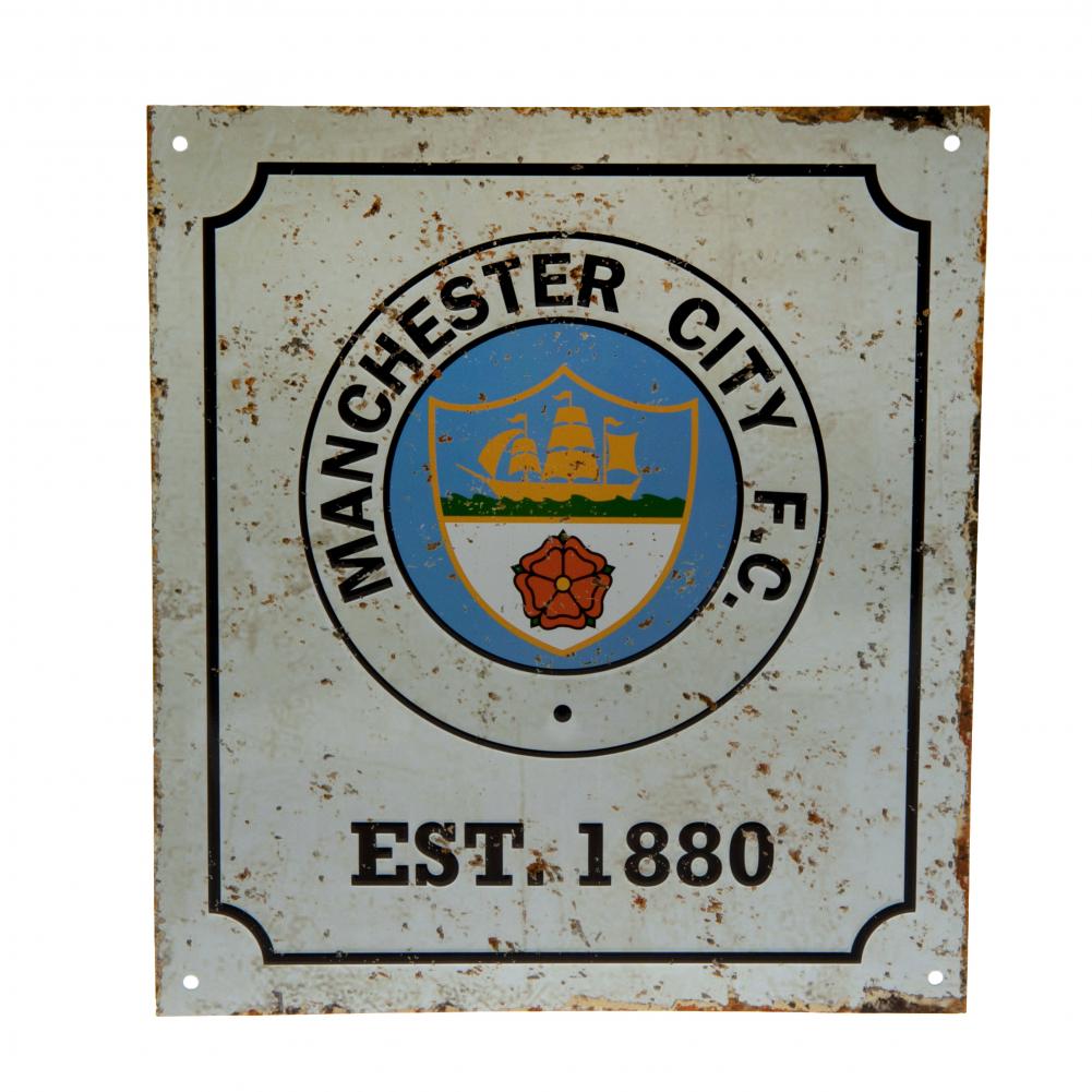 84379-Manchester-City-FC-Retro-Logo-Sign