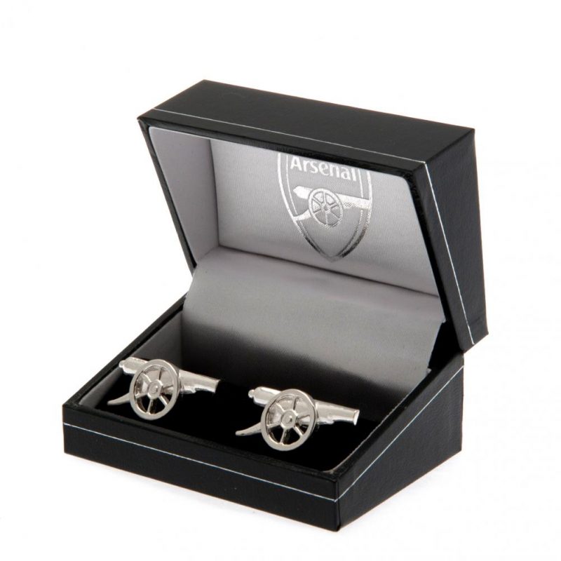 87981 Arsenal FC Sterling Silver Cufflinks GN