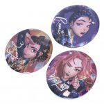 TM 07457 K POP Demon Hunters 3 Button Badges