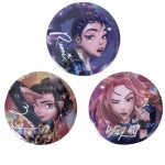 TM 07457 K POP Demon Hunters 3 Button Badges
