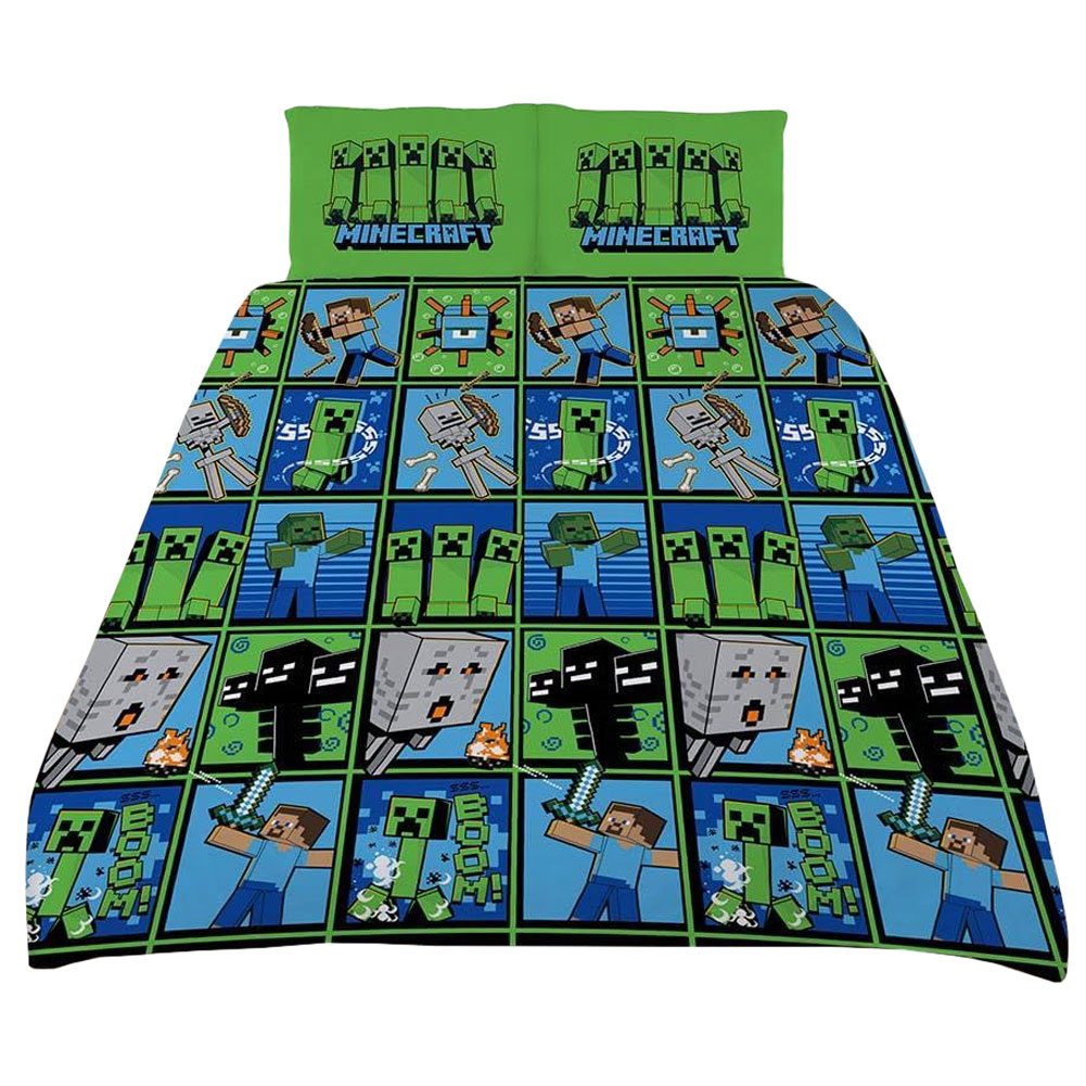 TM-07485-Minecraft-Double-Duvet-Set TM 07485 Minecraft Double Duvet Set