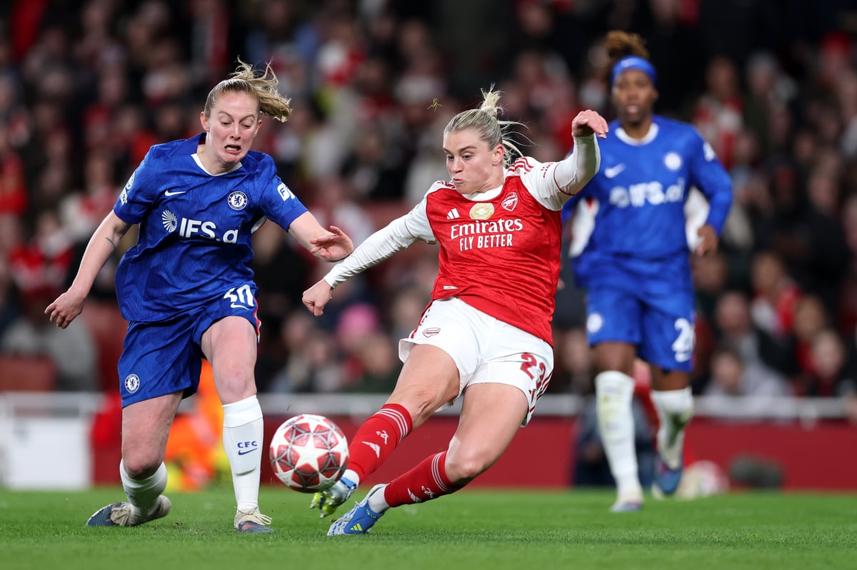 Arsenal v Chelsea UEFA Womens Champions League 202526 Quarter finals First Leg jj0ew40e.jpeg