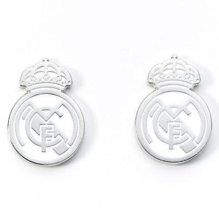 TM 07719 Real Madrid CF Silver Plated Formed Cufflinks