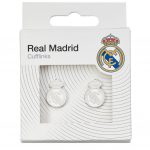 TM 07719 Real Madrid CF Silver Plated Formed Cufflinks