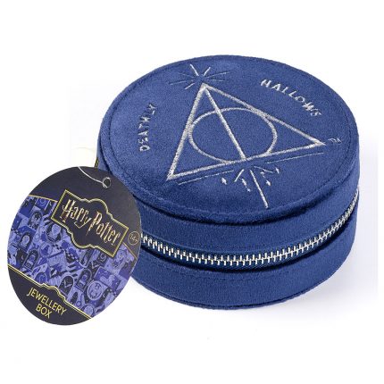 TM 07721 Harry Potter Deathly Hallows Velvet Jewellery Box