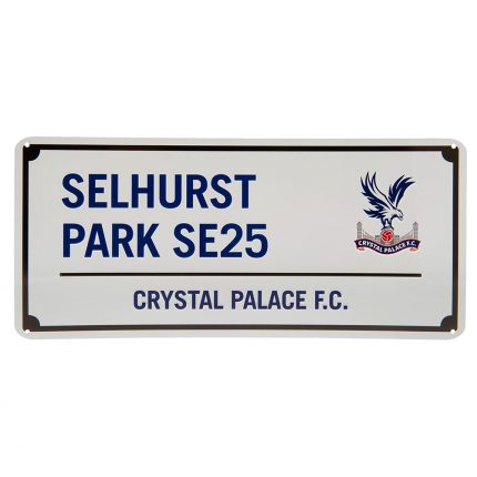 TM 02968 Crystal Palace FC Street Sign BW