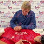 TM 03216 Liverpool FC 1986 Dalglish Signed Shirt Silhouette