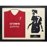 TM 03216 Liverpool FC 1986 Dalglish Signed Shirt Silhouette