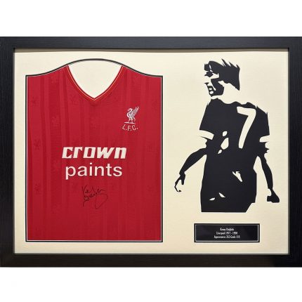 TM 03216 Liverpool FC 1986 Dalglish Signed Shirt Silhouette