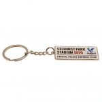 TM 03217 Crystal Palace FC Embossed Street Sign Keyring