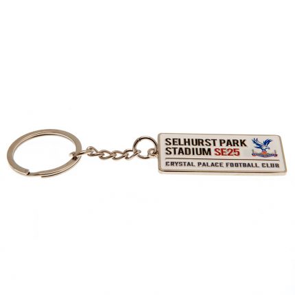 TM 03217 Crystal Palace FC Embossed Street Sign Keyring