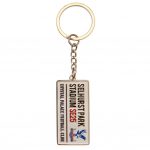 TM 03217 Crystal Palace FC Embossed Street Sign Keyring