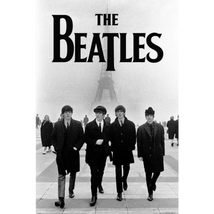 TM 03251 The Beatles Poster Eiffel Tower