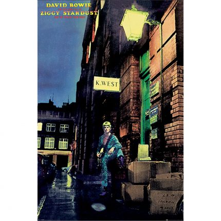 TM 03254 David Bowie Poster Ziggy Stardust