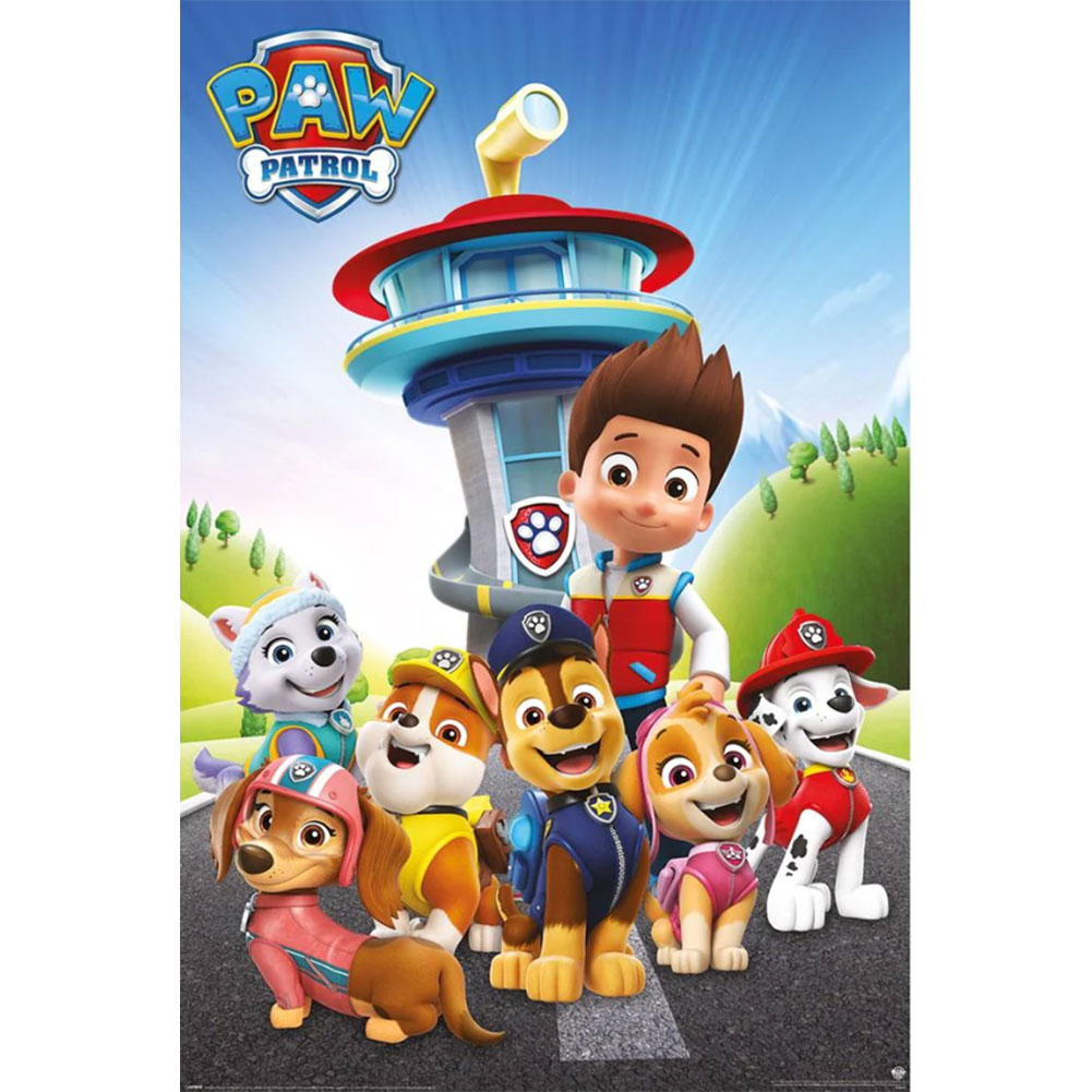TM-03260-Paw-Patrol-Poster-Ready-For-Action-100 TM 03260 Paw Patrol Poster Ready For Action