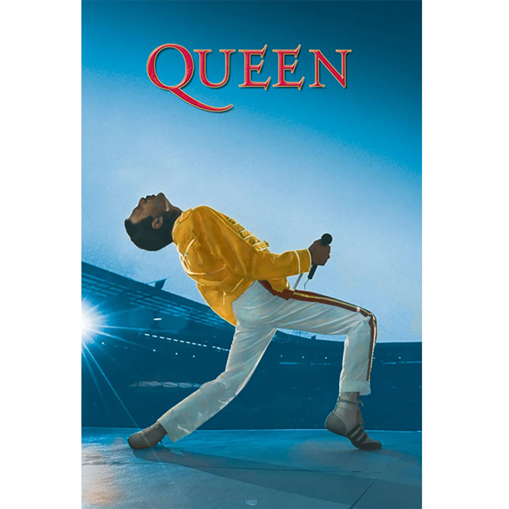 TM-03262-Queen-Poster-Wembley-45 TM 03262 Queen Poster Wembley