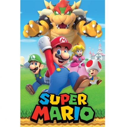 TM 03263 Super Mario Poster Montage